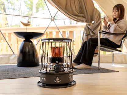 アルパカ プラス ストーブ BLACK EDITION TS－77NC